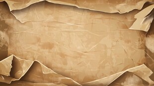 复古褶皱旧纸张背景