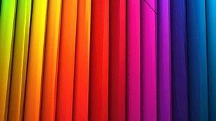 彩虹色渐变条纹背景图案