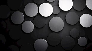 黑白圆形图案背景纹理