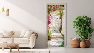 梦幻花园入户门装饰图