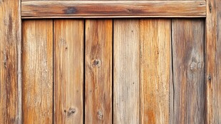 古朴木质门板纹理特写