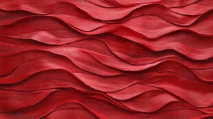 红色波浪纹理立体背景