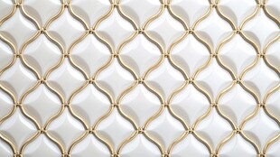 金色几何图案白色背景纹理