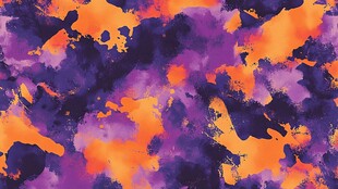 绚丽水彩抽象艺术图案