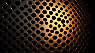 金属穿孔板光影艺术效果