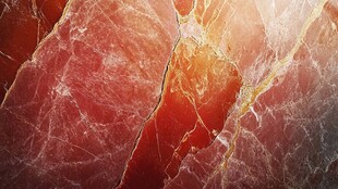 红韵大理石纹理特写