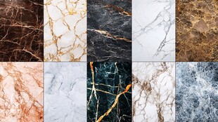 多样大理石纹理素材展示