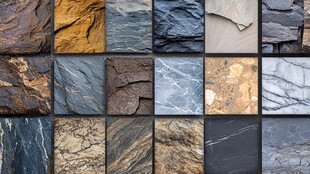 多样岩石纹理素材展示