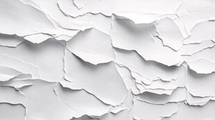 白色皱裂纸张纹理背景