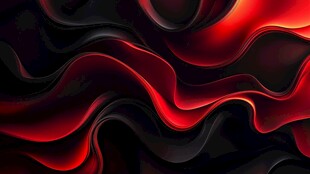 红色黑色动感波浪纹理