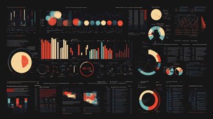 多样数据图表集合展示
