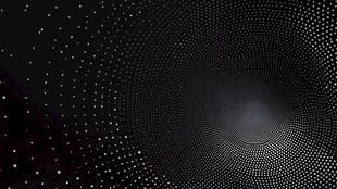 黑色粒子漩涡科技背景图