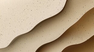 波浪纹理米色质感背景图