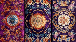 精美传统花纹图案展示