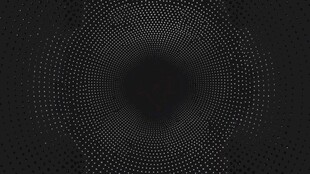 黑色点状渐变科技风背景