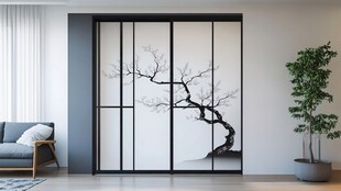 中式禅意移门装点雅致空间