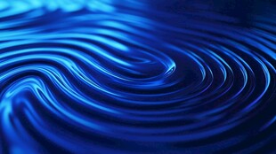 蓝色波纹抽象纹理背景