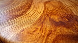 精美木纹桌面特写