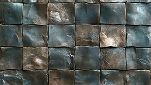 金属质感方形拼接纹理