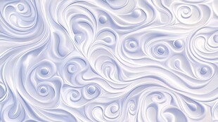 梦幻蓝白流体纹理背景