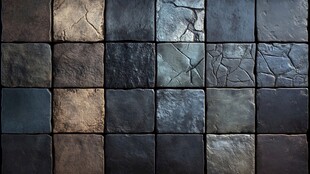 复古石砖墙面纹理效果