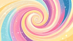 梦幻绚丽旋涡背景图