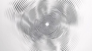 黑白旋涡线条抽象背景图