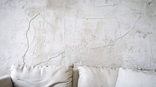 简约素墙下的舒适沙发