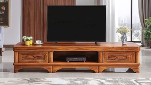 中式实木电视柜 尽显雅致