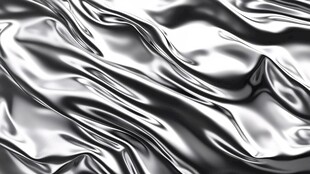 银色绸缎质感纹理背景