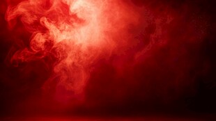 红色烟雾特效背景图