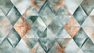 几何大理石纹理墙面图案