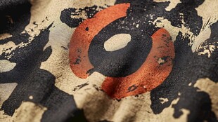 复古风图案印花布料