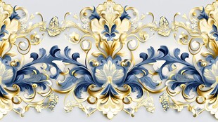 欧式奢华花纹装饰图案