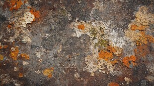 斑驳锈迹墙面纹理特写