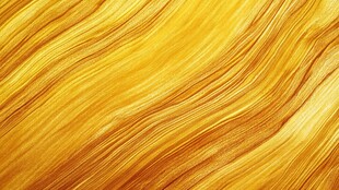 金黄飘逸发丝纹理特写