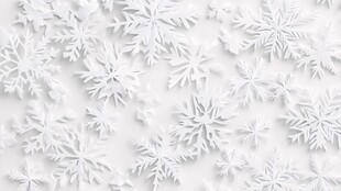 冬日雪花背景纹理图