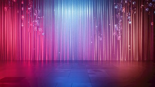 梦幻炫彩渐变灯光背景