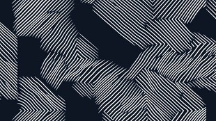 黑白线条几何图案纹理