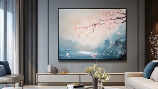客厅中式挂画装饰意境美