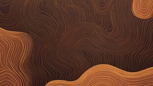 棕色波浪纹理抽象背景图