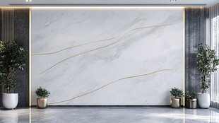 现代简约大理石墙面装饰