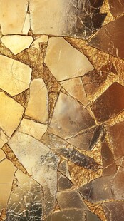金色碎瓷纹理背景图案