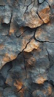 干裂斑驳的岩石纹理