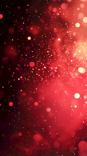 梦幻红色光斑背景图
