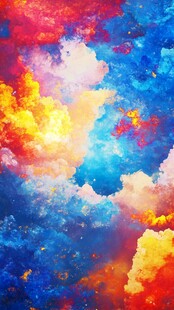 梦幻绚丽天空云彩景象