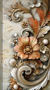 欧式雕花墙面装饰艺术
