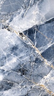 蓝灰大理石纹理特写
