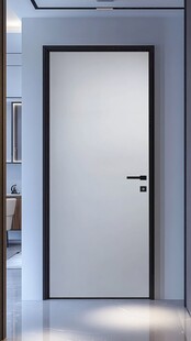 简约现代磨砂玻璃室内房门