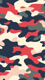 多彩迷彩图案设计